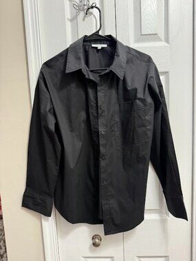 Black Button-Down